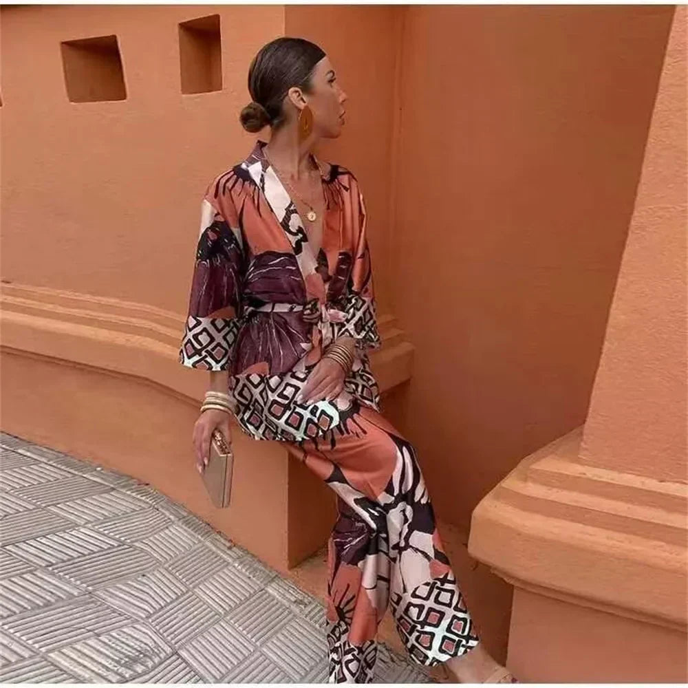 Zaria™ | Boho komplet s etnickým vzorem