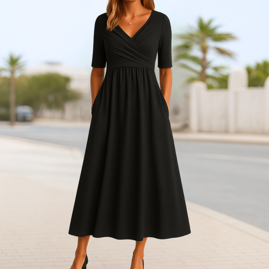 Renata™ | Elegantní midi šaty