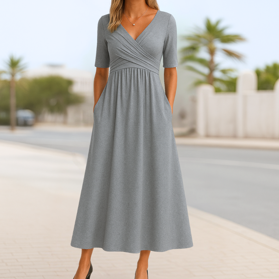 Renata™ | Elegantní midi šaty