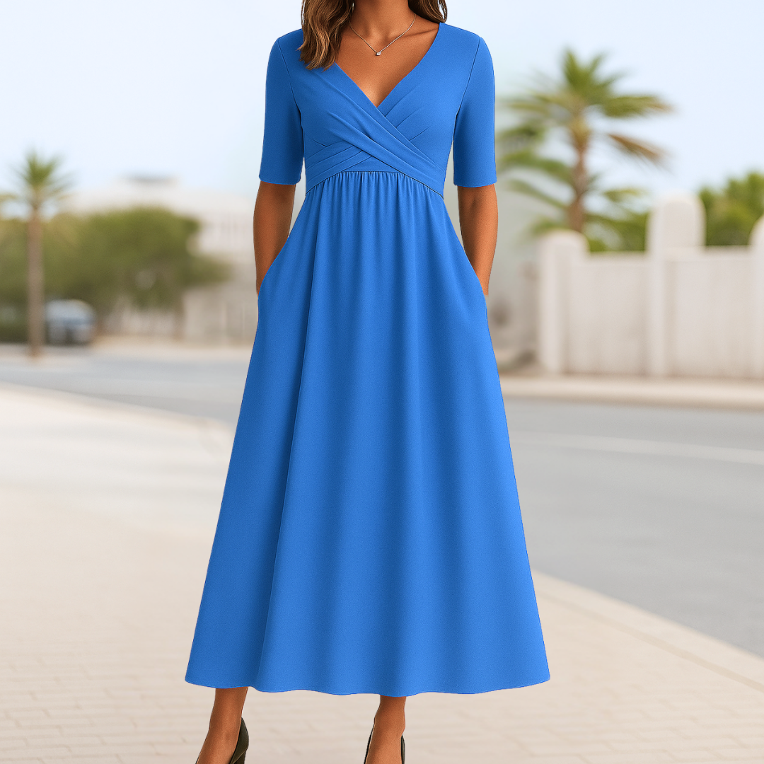 Renata™ | Elegantní midi šaty