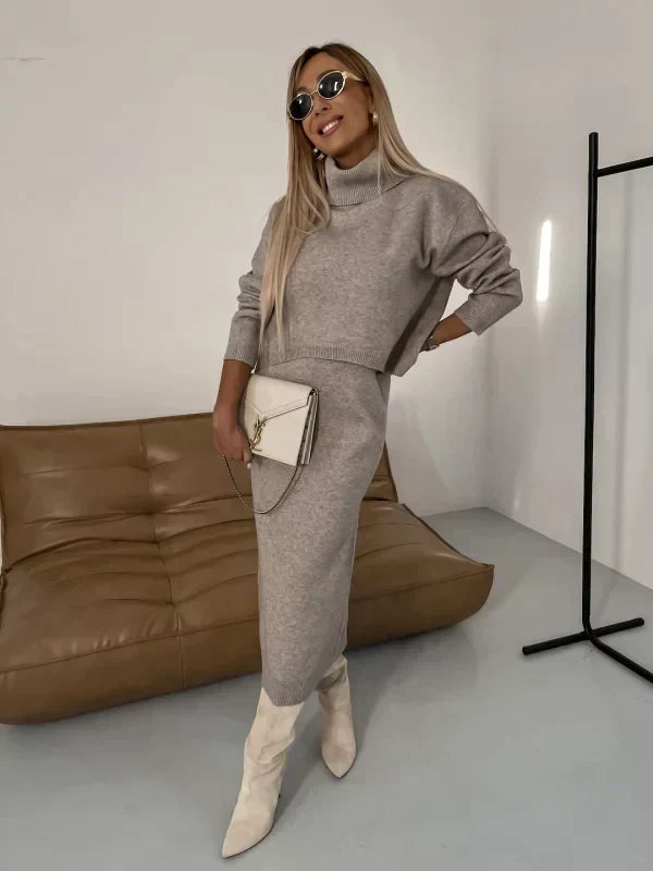 Melanie | Šaty s odpovídajícím rolákem