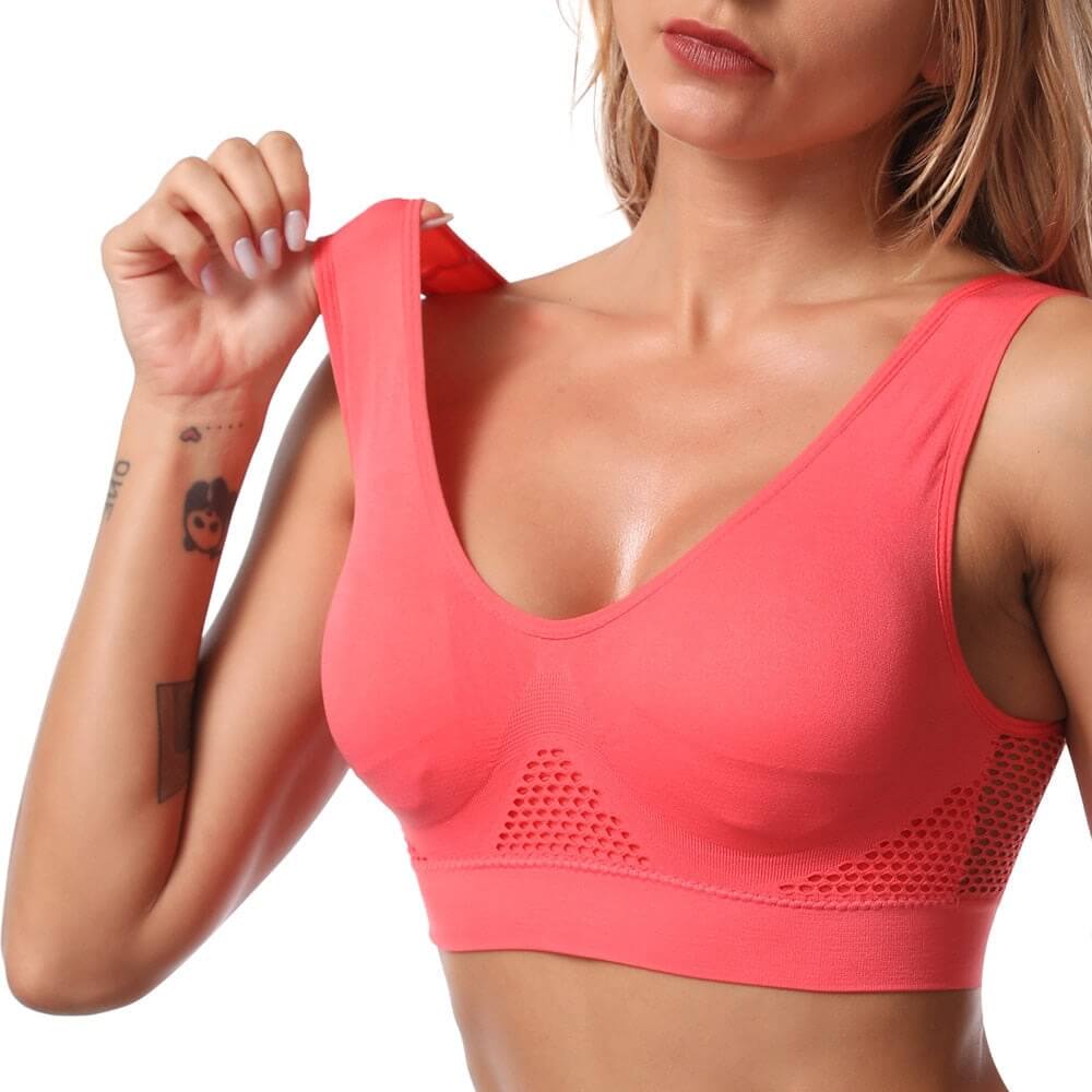 Lea™ | Ultra-prodyšná Přírodní Podprsenka s Vytahováním