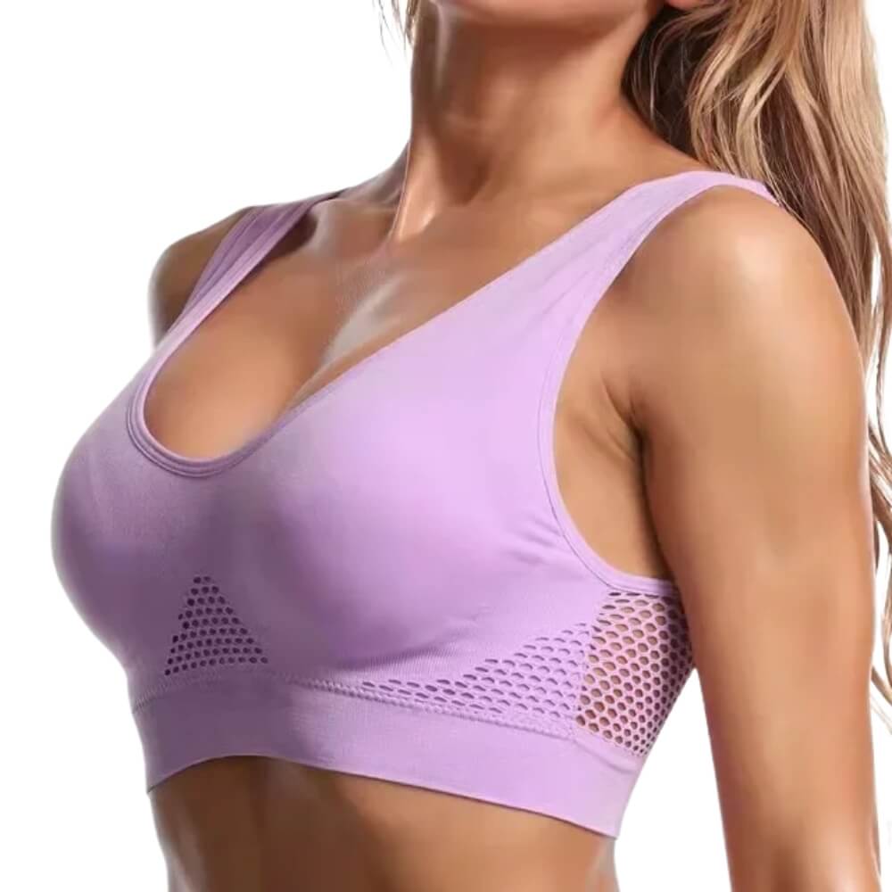 Lea™ | Ultra-prodyšná Přírodní Podprsenka s Vytahováním