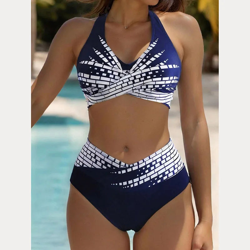 Lena – Sexy trojúhelníkové tanga bikiny dvoudílný set